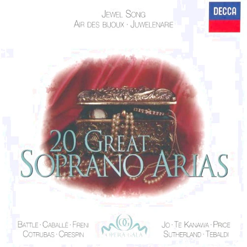 Kathleen Battle (Performer), Montserrat Caballé (Performer), Kiri Te Kanawa (Performer), Renata Tebaldi (Performer), Joan Sutherland (Performer) & 2 more Format: Audio CD 20 Great Soprano Arias
