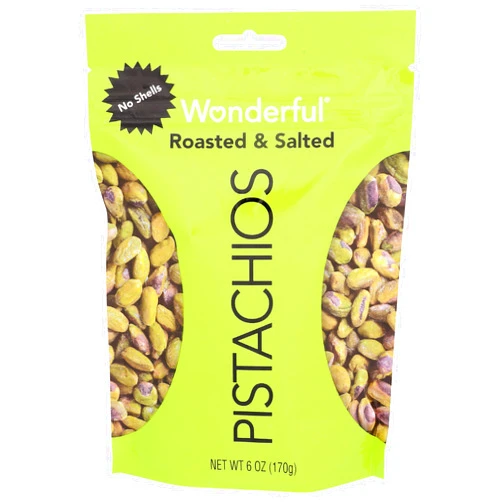 Wonderful Pistachios Wonderful Pistachio Roasted & Salted Shelled Pistachios, 6 OZ