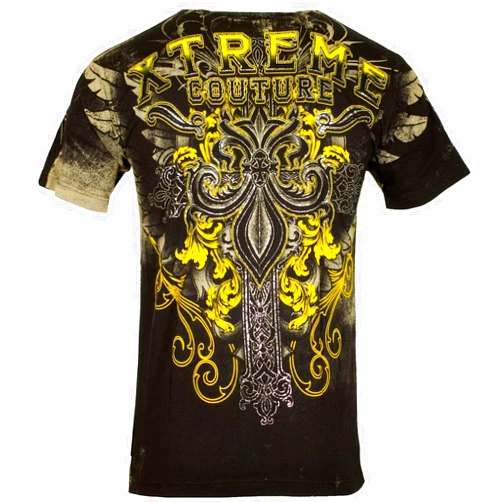 Xtreme Couture by Affliction Men's T-Shirt Salvation Tattoo Biker MMA
