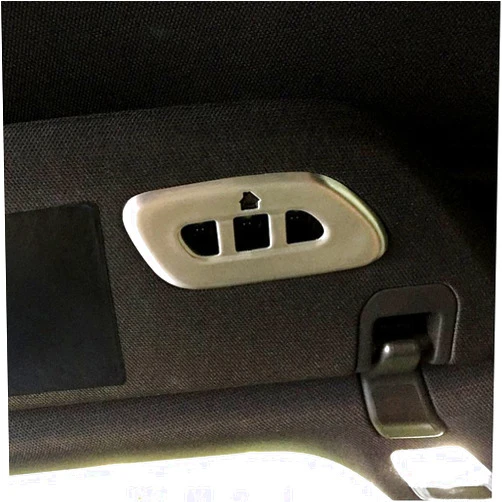 ModernGenAuto C7 Corvette Stingray 2014+ Garage Door Opener/Homelink Cover - Brushed Aluminum