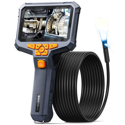 Teslong Dual Lens Endoscope Camera with Light, Teslong 4.3