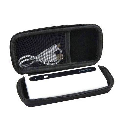 Hermitshell Hard EVA Travel Case Fits Aibocn Power Bank 10000mAh External Battery Charger (Only Case)