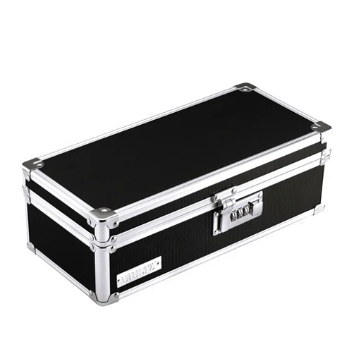 Vaultz Locking Medicine Storage Box with Combination Lock, 3.75