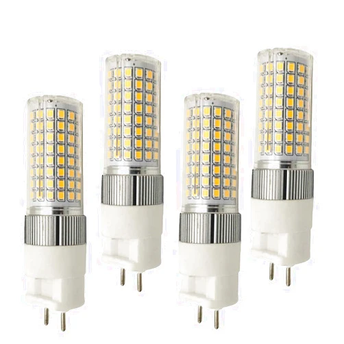 WELESHEI G12 Light Bulb Led 16w Corn Light G12 Led Bulb 3000k Warm White Replacement 35 Watt Metal Halide Lamp 2 Pin Garage Light Office Led Bulb Downlight (4 Pack)