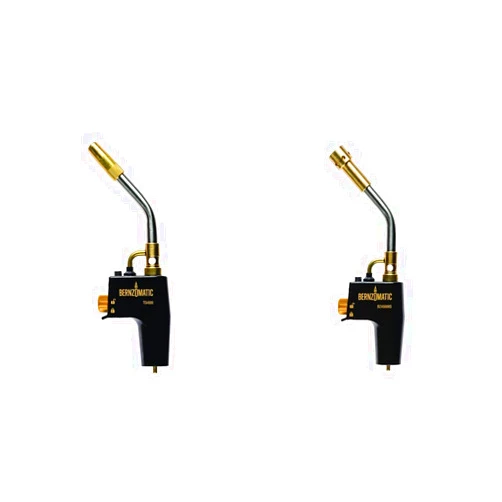 Bernzomatic Wide Surface & Trigger Start Torches - Durable Aluminum Heat Shrink & Swirl Flame Torch Kit for Metalworking, Wrapping, Cooking