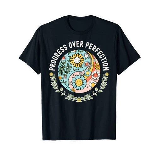 Progress Is Not Linear Special Education Women Men Progress Over Perfection Shirt Special Ed Teacher Team SPED T-Shirt