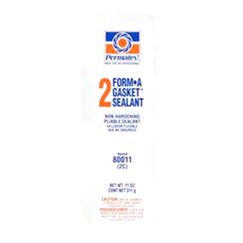 PERMATEX Form-A-Gasket 2C Gasket SEALANT Black Paste 11 OZ Tube - 80011
