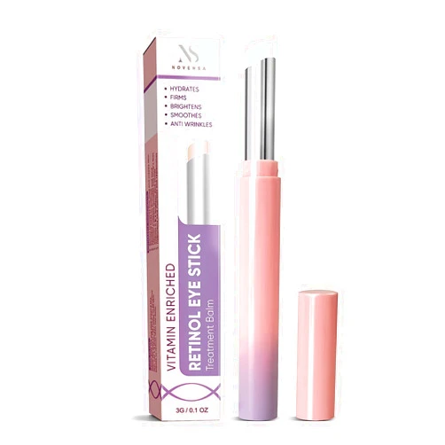 VICVINUEL Eye Cream for Dark Circles & Puffiness: Instant Eye Bag Remover Puffiness Treatment, Retinol Eye Stick Bag Blam for Anti Aging - Repair Fine Lines, Crow's Feet & Wrinkles Visibly For Women and Men