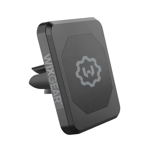 WixGear Universal Air Vent Magnetic Phone Car Mount Holder for Cell Phones with Fast Swift-Snap Technology, Magnetic Cell Phone Mount [New Stronger Square Design]
