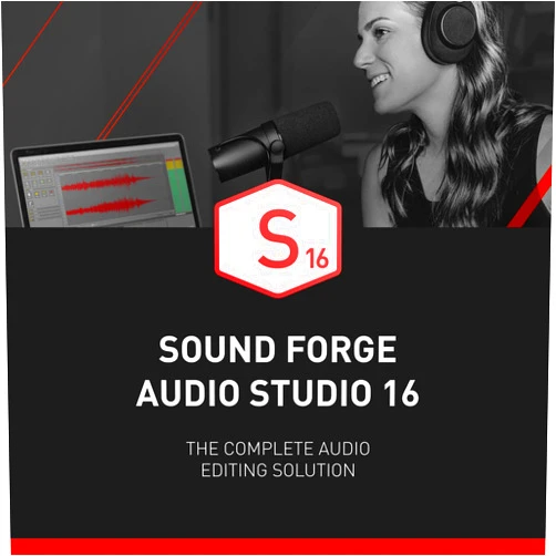 MAGIX SOUND FORGE Audio Studio 16 - The complete solution for recording, audio editing, restoration and mastering in one | Audio Software | Music Program | for Windows 10/11 [PC Online code]