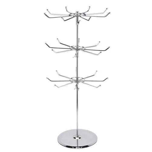 Polmart Medium Duty Three Tier Counter Top Spinner Display Stand