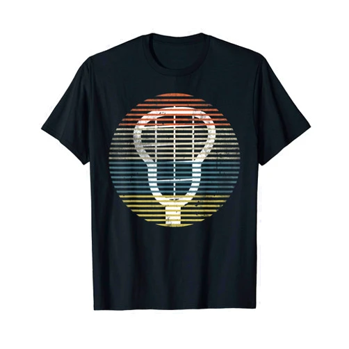 Hobby Occupation American Ballsports Stick Gifts Retro Vintage Lacrosse LAX Player Coach Gift Team Ball Sport T-Shirt