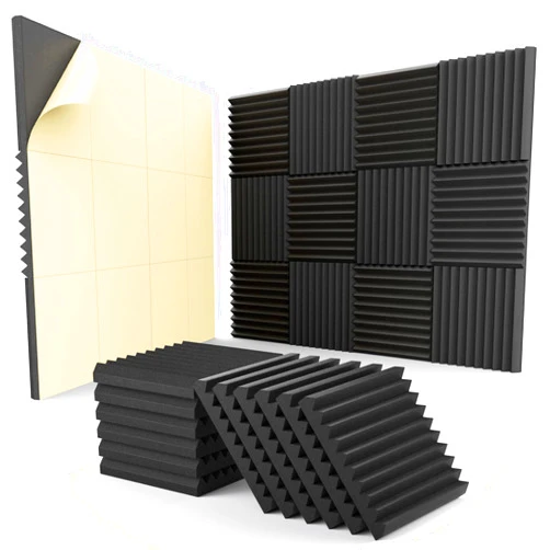 HEMRLY 12 pack Acoustic Panels Self-Adhesive, 1