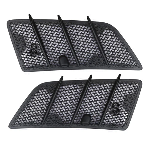 OmoZone Pair Hood Air Vent Grille Cover Compatible with 2008-2011 Mercedes Benz W164 W164 ML350 ML450 ML550 ML63 AMG GL320 GL350 GL450 GL550 Class Replaces 1648804305 1648804405