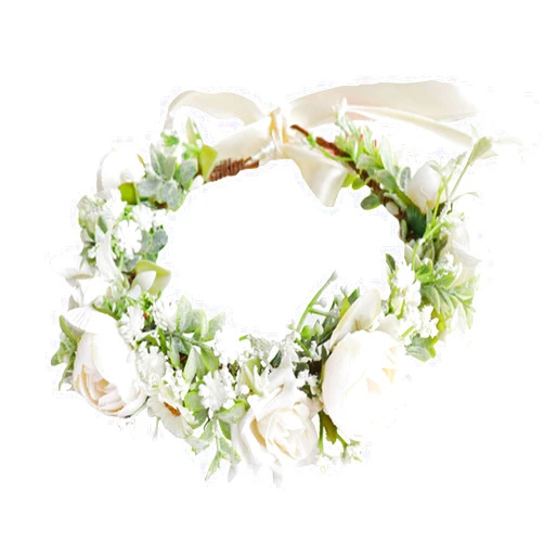 DreamLily Maternity Woodland Photo Shoot Peony Flower Crown Hair Wreath Wedding Headband BC44
