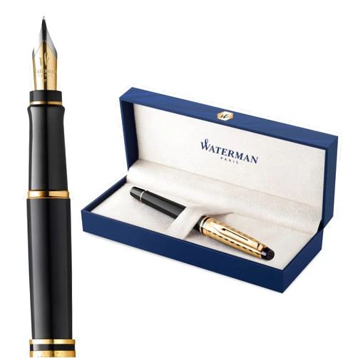 Waterman Expert Fountain Pen |The Opera Collection | Black & Gold| Gift Box