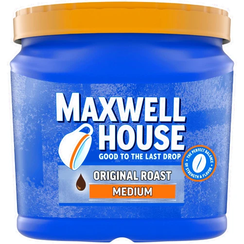 Maxwell House The Original Roast Medium Roast Ground Coffee (30.6 oz Canister)