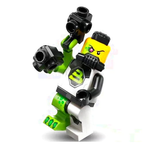 LEGO Minifigures Series 26 Blacktron Mutant 71046, Bagged