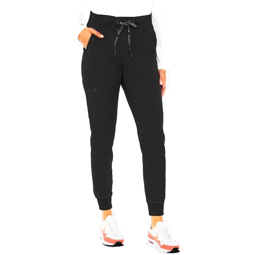Med Couture Scrub Pants for Women Jogger Pant with 5 Pockets, Lightweight, Ultra Soft, 2-Way Stretch Fabric - MC7710