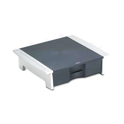 FELLOWES Manufacturing 8032601 Printer/Fax Machine Stand, 21 1/4 x 18 1/8 x 5 1/4, Black/Silver