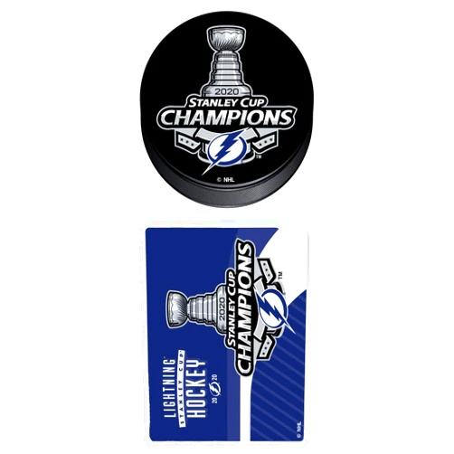 Rico Tampa Bay Lightning 2020 NHL Stanley Cup Champions 2 Die Cut Stickers