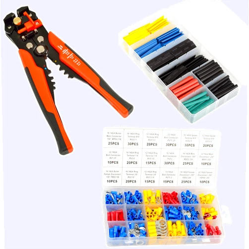 My Bestie ATE Pro. USA - 521pc Electrical Repair Kit, Wire Stripping Tool, Self-adjusting 8
