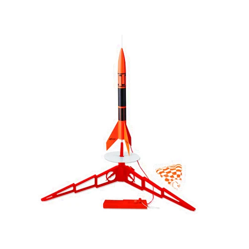 Estes Alpha III Launch Set, 12 years and up with Adult Supervision if under 12, Black,Orange