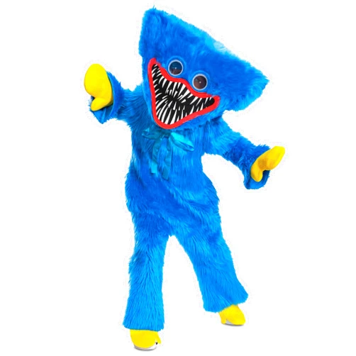 Disguise Huggy Wuggy Costume, Official Poppy Playtime Deluxe Kids Costume with Headpiece