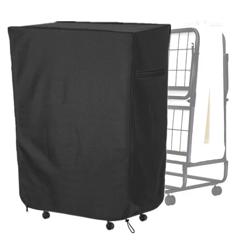 Falezern 38 in Adjustable Rollaway Bed Cover, Waterproof and Dustproof, with Zipper and Elastic Drawstring, Thickened Storage Cover for Folding Cot