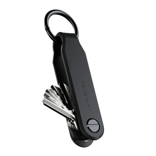 KEY SMART KeySmart Loop - Keychain Key Holder, FKM Silicone Compact Key Organizer for Key Chain, Clutter-Free Compact EDC Key Chains