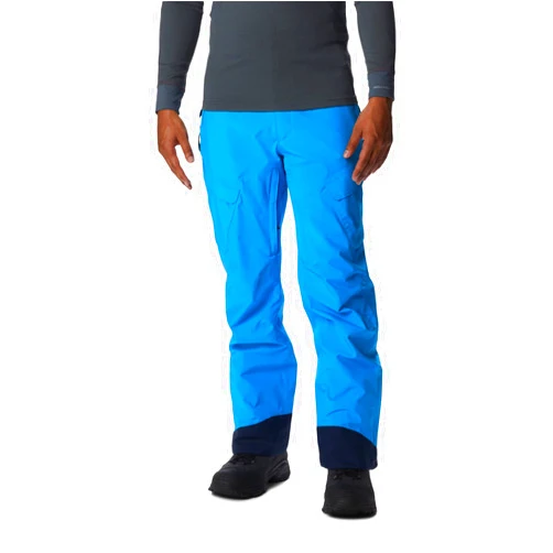 Columbia Men's Powder Stash Pant, Compass Blue, Large x Short