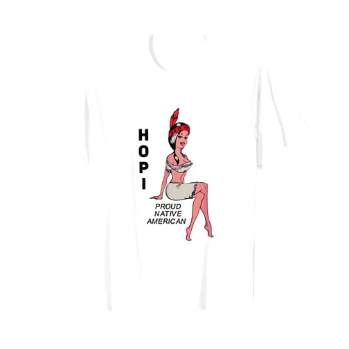 Hopi Tribe Hopi American Indian Tribe Cute Proud Cartoon squaw T-Shirt