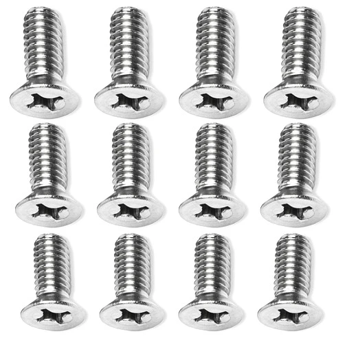 BOAISDHY (Pack of 12) 936-000-601-40-H Replacement Brake Disc Rotor Screws Compatible with Acura & Honda