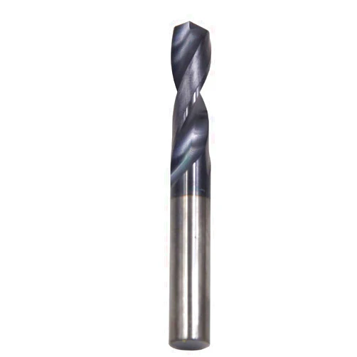 Yeahfits Yeshfit 5/16 Dia,Micro Solid Tungsten Carbide Coated Tip Twist Drill Bits for Stainless Steel,Hardened Steel CNC Metal Drilling (5/16x2-9/16, for Steel)