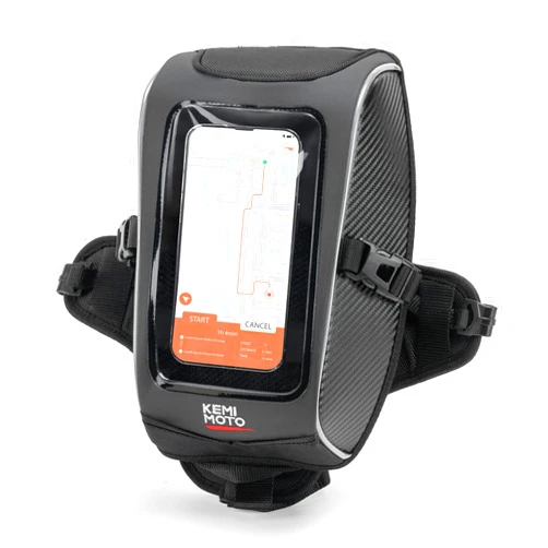 KEMIMOTO Tank Bag Compatible with Can-Am Ryker 600 900 Sport Rally Edition Phone & Accessory Holder Cell Phone Bag Replace #219400762