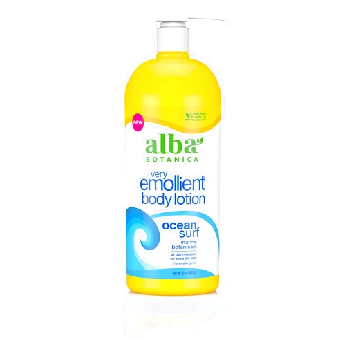 Alba Botanica Very Emollient Body Lotion, Ocean Surf, 32 Oz