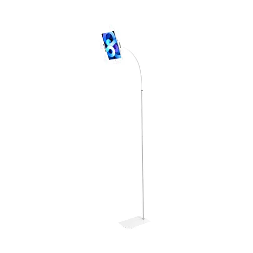 Moxamo Floor Stand Holder, Cell Phone Floor Stand,Gooseneck Tablet Floor Stand, Adjustable Height with 360°Rotating Stand Holder Compatible with All 4.5-12.9