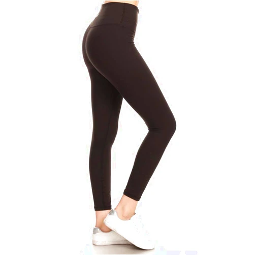 Leggings Depot Women's High Waist Workout Leggings Tummy Control Active Yoga Pants