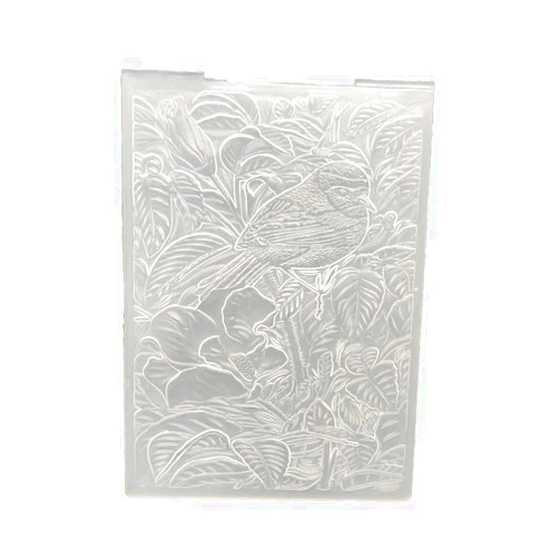 AZSG 3D Bird Plastic Embossing Folders for Card Making Photo Album DIY Scrapbooking