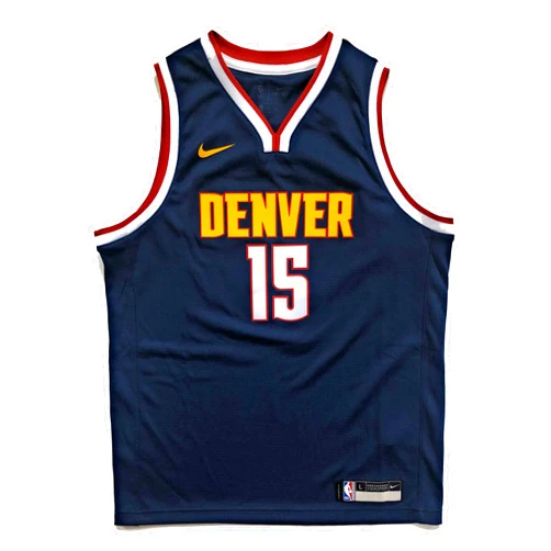 Nike Youth Large Nikola Jokic Denver Nuggets Icon Edition Swingman Jersey - Navy