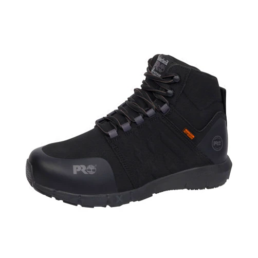 Timberland PRO Men's Radius Mid Internal Met Guard Composite Safety Toe Industrial Athletic Work Shoe