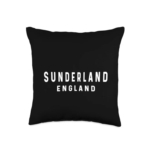 United Kingdom for Men Women Boys Girls Kids by RJ Sunderland England-Travel Trip Vacation Holiday Throw Pillow, 16x16, Multicolor