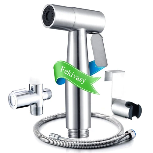 Fekivasy Handheld Bidet Sprayer for Toilet, Muslim Shower Toilet Bidet Attachment for Toilet, Healthy Bidet Faucets for Toilet Sprayer, Adjustable Water Pressure Toilet Bidet Sprayer with Bidet Hose