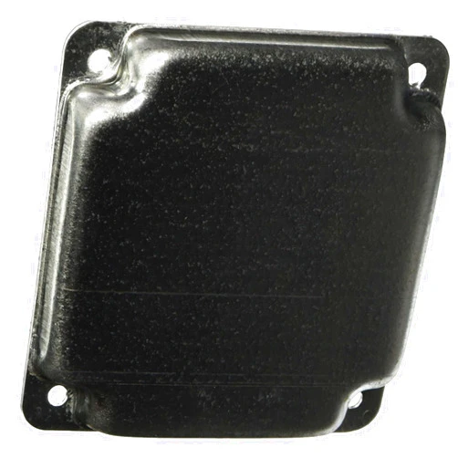 Hubbell Raco 804C Square Exposed Work Cover, Blank, No Holes, 4