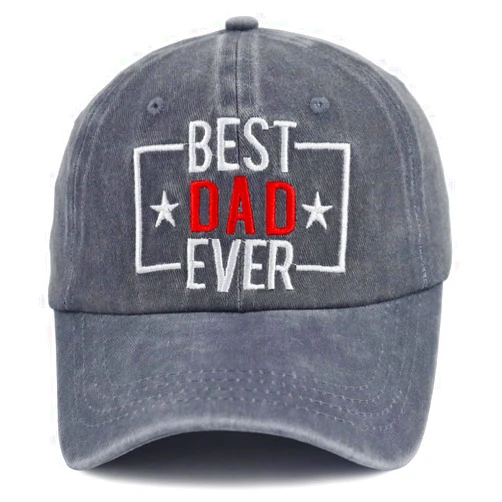 Wsysthute Best Dad Mom Uncle Auntie Ever Hat for Men Women, Adjustable Embroidered Cotton Baseball Cap