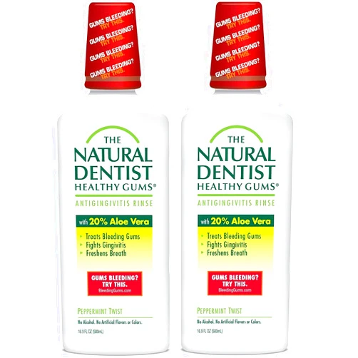 Natural Dentist Healthy Gums Antigingivitis Rinse, Peppermint, 16.89 Ounce Peppermint 16.89 Ounce
