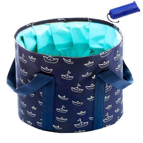ABSOK Collapsible Bucket for Soaking Feet, Portable Travel Foot Bath Tub, Foot Soaking Bath Basin Portable, Foot Spa Soaking Feet Home Pedicure Basin Outdoor Camping