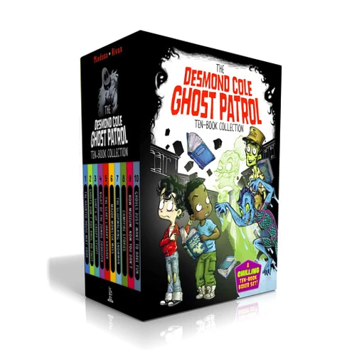 Andres Miedoso,Victor Rivas The Desmond Cole Ghost Patrol Ten-Book Collection (Boxed Set): The Haunted House Next Door; Ghosts Don't Ride Bikes, Do They?; Surf's Up, Creepy ... Stories; Now Museum, Now You Don't; etc.
