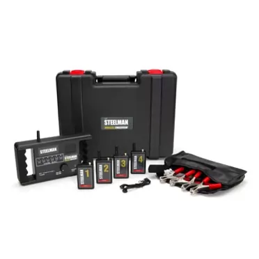 ‎Steelman Steelman Wireless ChassisEAR Auto Diagnostic Tool Kit, Identify The Cause of Troubling Vehicle Noises, 4 Transmitters with 50-Foot Range (61082) Tool Kit (New version)