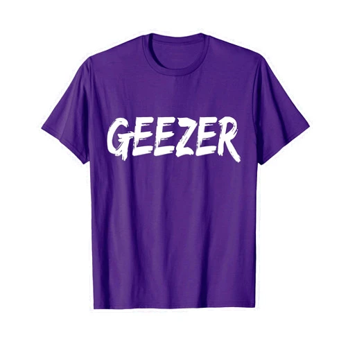 Wordsonmychest.com Geezer Pride Old age youth prank Birthday Gift T-Shirt